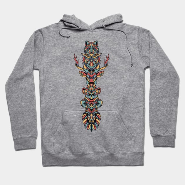 Animal Totem Pole Hoodie by TylerMade